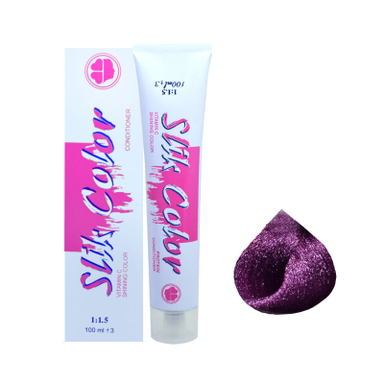 رنگ مو سلیک کالر (Slik Color) شماره 7.20 رنگ شرابی خیلی روشن حجم 100 میلی‌لیتر