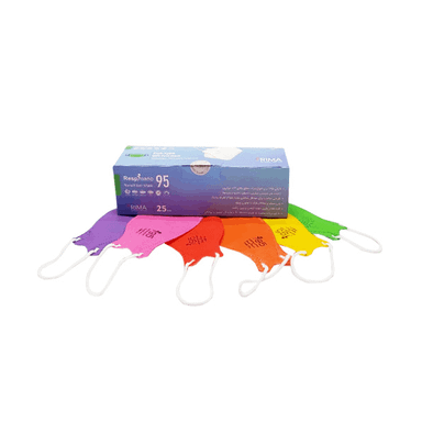 ماسک بهداشتی رسپی نانو (Respi Nano) سری Happy بسته 25 عددی
