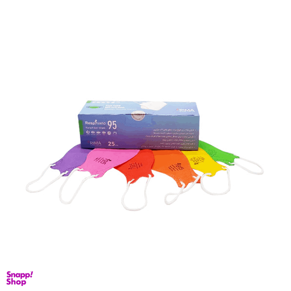 ماسک بهداشتی رسپی نانو (Respi Nano) سری Happy بسته 25 عددی