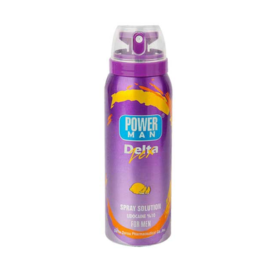 اسپری تاخیری دلتا (Delta) مدل Power Man با رایحه لیمو مجموعه 2 عددی