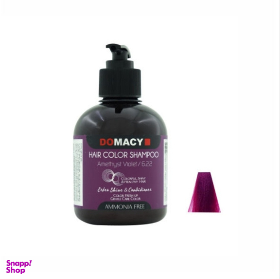 شامپو رنگساژ دوماسی (Domacy) شماره 6٫22 حجم 300 میلی لیتر