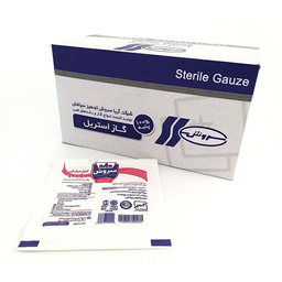 گاز استریل سروش بسته 10 عددی مجموعه 2 عددی