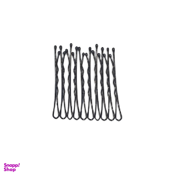 سنجاق شینیون موج دار آرت (Art) کد 65 رنگ مشکی مات بسته 10 عددی