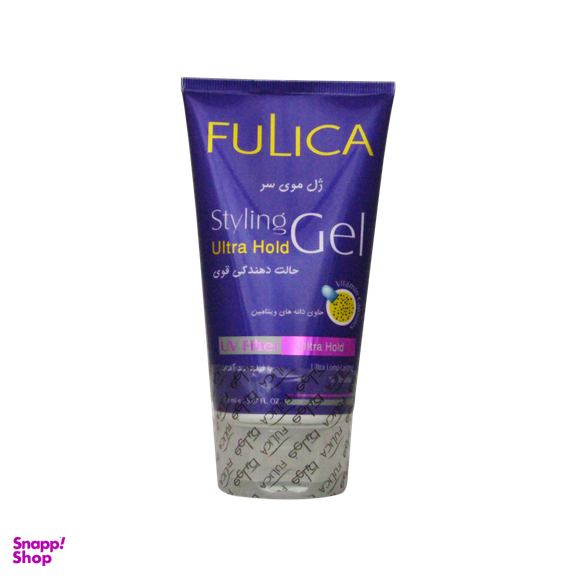 ژل مو فولیکا (Fulica) مدل Ultra Hold با حالت دهندگی قوی حجم 150 میلی‌لیتر مجموعه 2 عددی