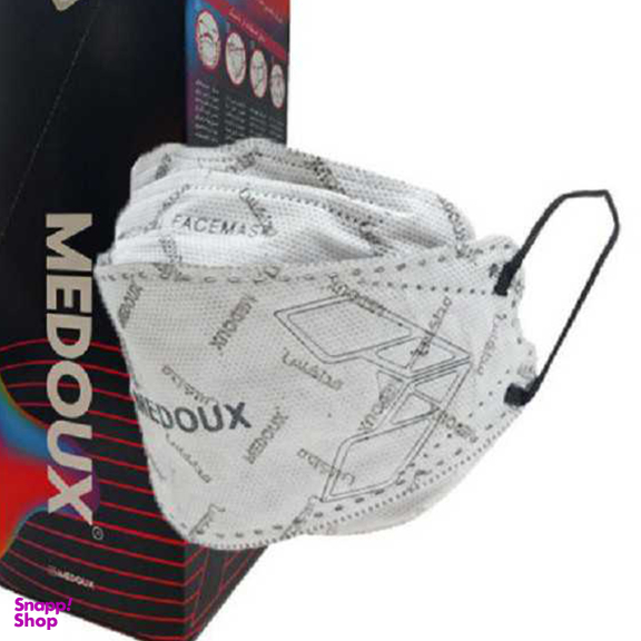 ماسک سه بعدی پلاس نقره‌ای مداکس (Medoux) بسته 25 عددی مجموعه 2 عددی