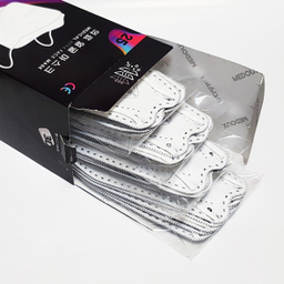 ماسک سه بعدی پلاس نقره‌ای مداکس (Medoux) بسته 25 عددی مجموعه 2 عددی
