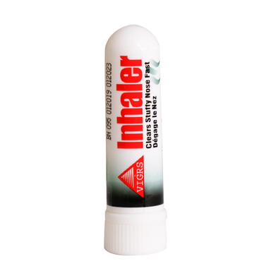 قلم بینی ویکس (VIGRS) مدل Inhaler مناسب درمان گرفتگی بینی وزن 5 میلی گرم مجموعه 2 عددی