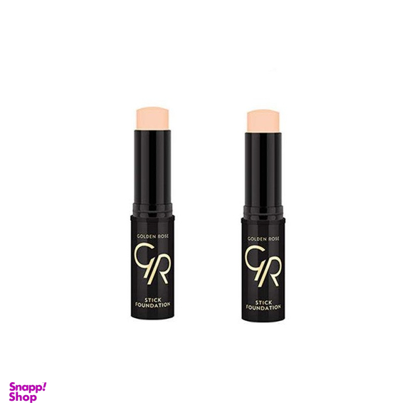 کرم پودر گلدن رز (Golden Rose) مدل stick foundation مجموعه 2 عددی