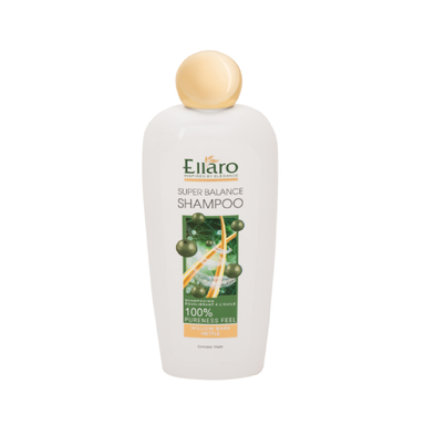 شامپو مو الارو (Ellaro) مدل Super Balance حجم 400 میلی لیتر