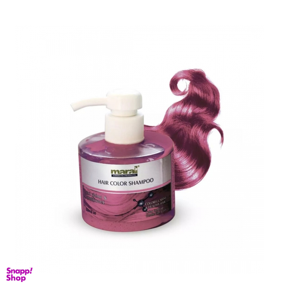 شامپو رنگساژ فانتزی مارال (Maral) شماره 8.61 رنگ صورتی اسموکی حجم 220 میلی لیتر