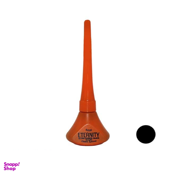 خط چشم ضد آب رویال اترنیتی (Royal Eternity) مدل Carbon black