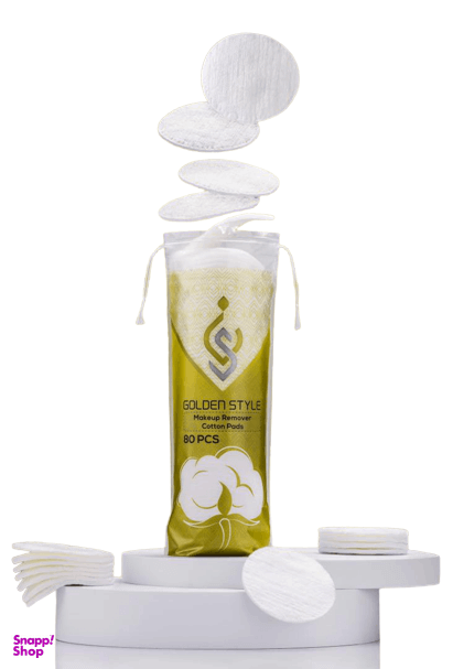 پد آرایش پاک کن گلدن استایل (Golden Style) بسته 80 عددی