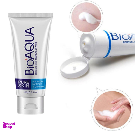 فوم ضد جوش و آکنه بایوآکوا (Bioaqua) حجم 100 میلی لیتر