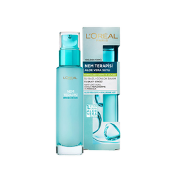 سرم مرطوب کننده آلویه ورا لورآل (Loreal) مناسب پوست معمولی و خشک حجم 70 میلی‌ لیتر