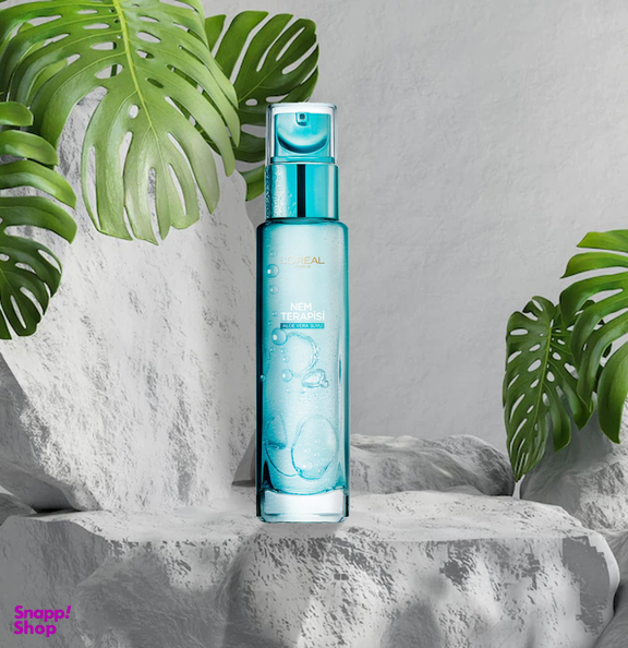 سرم مرطوب کننده آلویه ورا لورآل (Loreal) مناسب پوست معمولی و خشک حجم 70 میلی لیتر