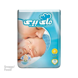 پوشک مای بی بی (My Baby) سایز 0 بسته 22 عددی