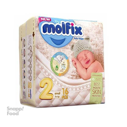 پوشک سایز2مولفیکس (Molfix) 16 عددی