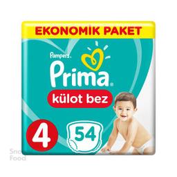 پوشک پریما پمپرز (Prima Pampers) لهستان اونتاژ سایز4 - 54تایی