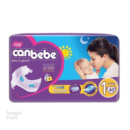 پوشک بچه جان ب ب (Canbebe) سایز یک 40 عددی