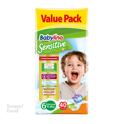 پوشک بچه بیبی لینو (Babylino) سایز شش 40 عددی