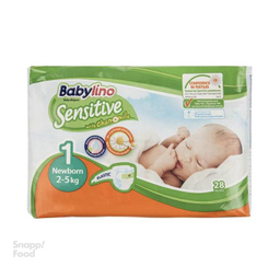 پوشک بچه بیبی لینو (Babylino) سایز یک 28 عددی