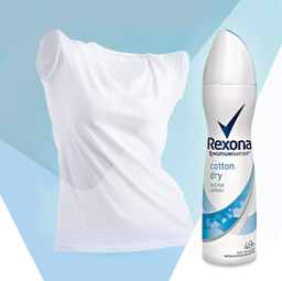 اسپری پودری بدن زنانه رکسونا (Rexona) مدل Cotton Dry حجم 200 میلی لیتر