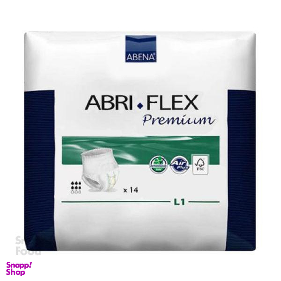 پوشک بزرگسال ابری فلکس (Abri flex) مدل L1 بسته 14 عددی