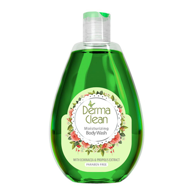شامپو بدن درماکلین (Derma Clean)‌ حاوی عصاره اکیناسه و پروپولیس حجم 300 میلی لیتر