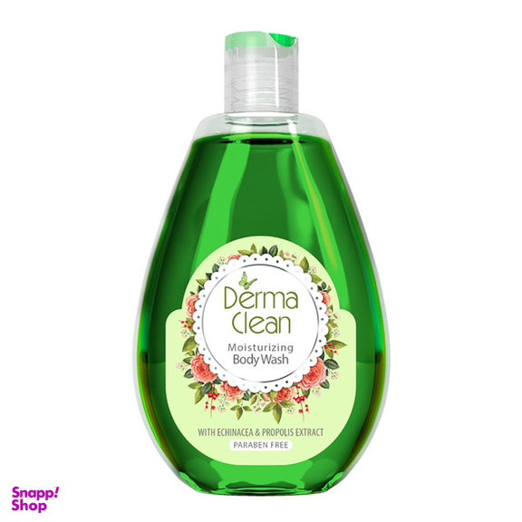 شامپو بدن درماکلین (Derma Clean)‌ حاوی عصاره اکیناسه و پروپولیس حجم 300 میلی لیتر