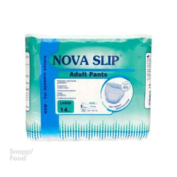 پوشک شورتی بزرگسال نوا اسلیپ (Nova slip) مدل 002 سایز L بسته 14 عددی