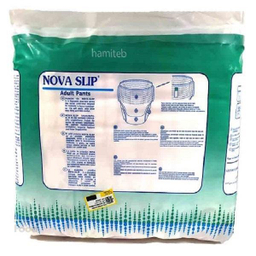 پوشک شورتی بزرگسال نوا اسلیپ (Nova slip) مدل 002 سایز L بسته 14 عددی