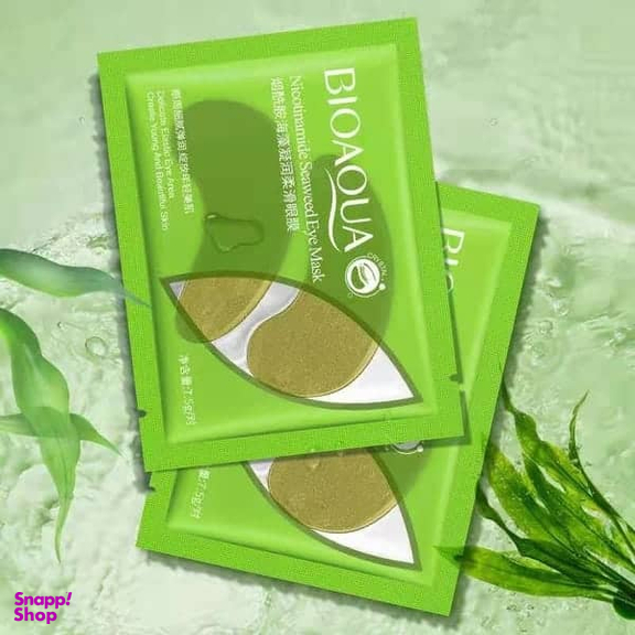 ماسک زیر چشم بایوآکوا مدل Nicotinamide Seaweed وزن 7.5 گرم