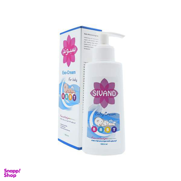 کرم مرطوب کننده کودک سیوند سری Moisturizing مدل Exo_Cream حجم 150 میلی لیتر