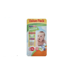 پوشک ضد حساسیت بیبی لینو (Babylino) مدل Value Pack سایز 4 بسته 50 عددی