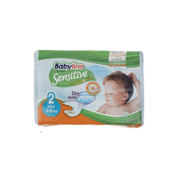 پوشک ضد حساسیت بیبی لینو (Babylino) مدل Normal سایز 2 بسته 26 عددی