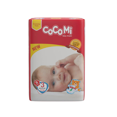 پوشک کودک کوکومی (Cocomi) سایز 3 بسته 9 عددی