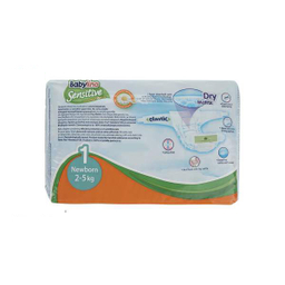 پوشک ضد حساسیت بیبی لینو (Babylino) مدل Normal سایز 1 بسته 28 عددی