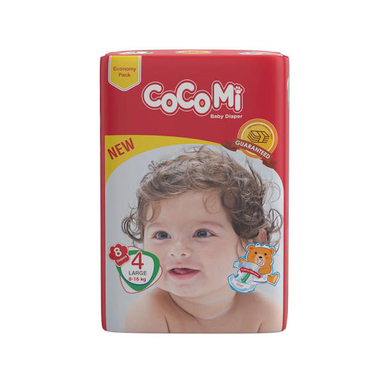 پوشک کوکومی (Cocomi) سایز 4 بسته 8 عددی