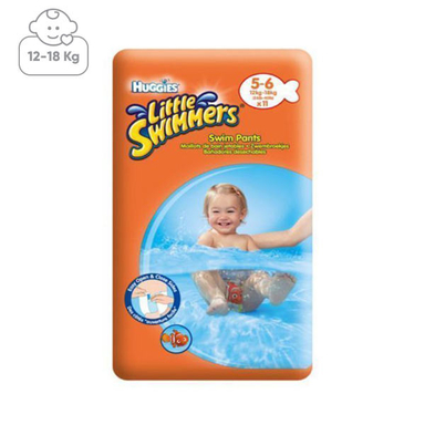 پوشک استخری هاگیز (Huggies) مدل Little Swimmer سایز 5 بسته 11 عددی