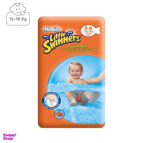 پوشک استخری هاگیز (Huggies) مدل Little Swimmer سایز 5 بسته 11 عددی