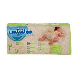 پوشک مولفیکس سایز 2 بسته 44 عددی