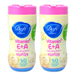 دستمال مرطوب کودک دافی (Dafi) مدل Vit4 مجموعه 2 عددی