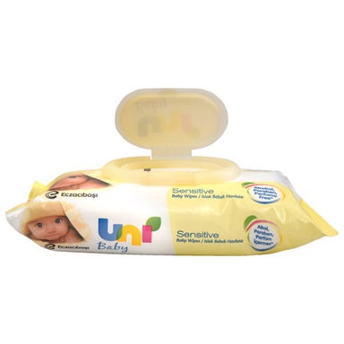 دستمال مرطوب کودک یونی بیبی (Uni Baby) مدل U529 بسته 56 عددی