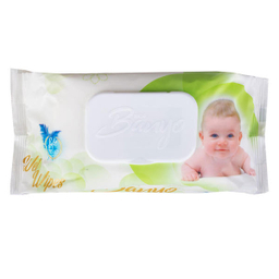 دستمال مرطوب کودک بانیو (Banyo) مدل 01 بسته 120 عددی