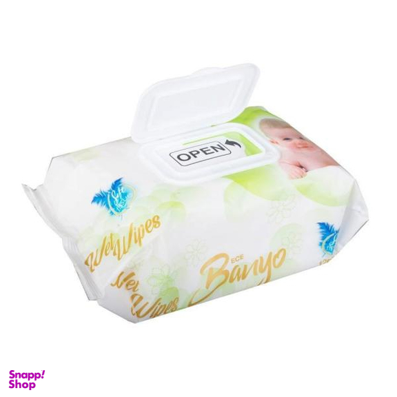 دستمال مرطوب کودک بانیو (Banyo) مدل Greenece بسته 120 عددی