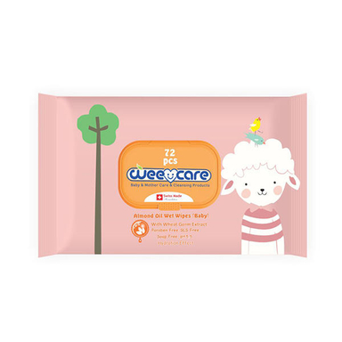 دستمال مرطوب کودک وی کر (Wee Care) کد 0304