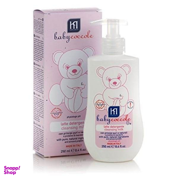 محلول تمیز کننده کودک بیبی کوکول (Babycoccole) مدل Cleansing Milk حجم 250 میلی لیتر