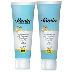 کرم نرم کننده کودک ثمین (Samin) مدل اوسرین حجم 100 میلی لیتر مجموعه 2 عددی