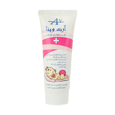 کرم محافظ پای کودک دخترانه آرت وینا (Artvina) مدل Protective حجم 75 میلی لیتر