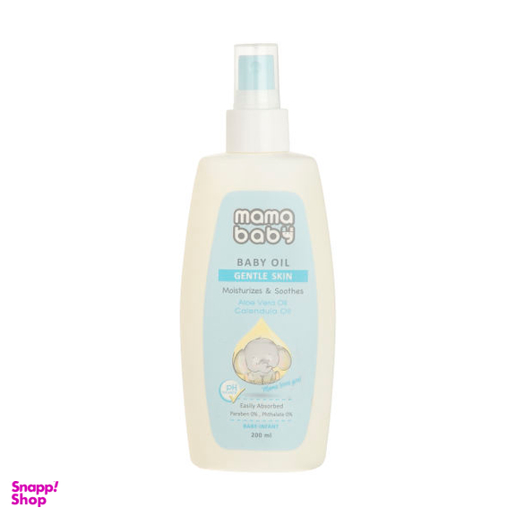 روغن بدن کودک ماما بیبی (Mama Baby) مدل 002 حجم 200 میلی لیتر